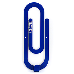 Вешалка настенная Крючок Glozis Clip Blue H-013 26 х 10 см
