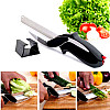 Умный нож Clever Cutter 2 в 1 Черный с серым (R0101)