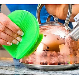 Набор силиконовых щеток-губок SUNROZ Better Sponge для посуды 3 шт (SUN2323)