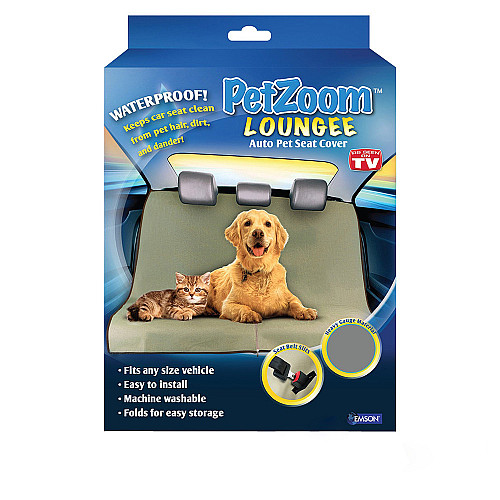 Подстилка на заднее сиденье автомобиля SUNROZ PetZoom Loungee для перевозки животных Серый (SUN2316)
