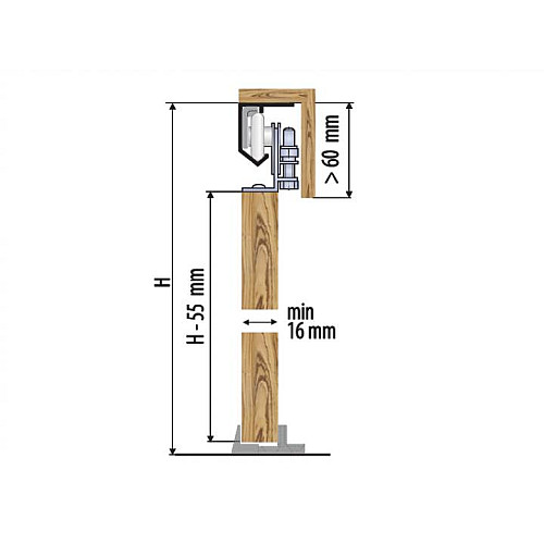 Комплект Раздвижной Фурнитуры Для Дверей Valcomp Jupiter 213-006