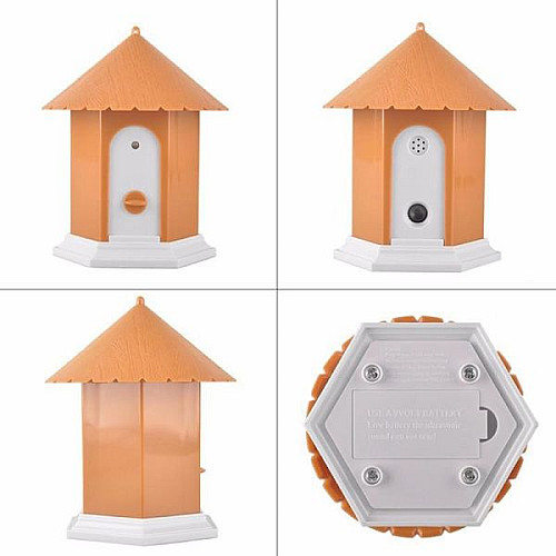 Антилай ультразвуковий Pet СSB10 для вулиці стаціонарний Коричневий (100218)