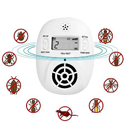 2 в 1 беспроводной забор Pet YQJ-907 для собак + отпугиватель насекомых и мышей для дома (100371)