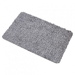 Супервпитывающий придверный коврик Clean Step Mat Серый (258534)