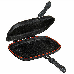 Сковородка - гриль  A-plus FP1502 двусторонняя 32 см Black (300078BL)