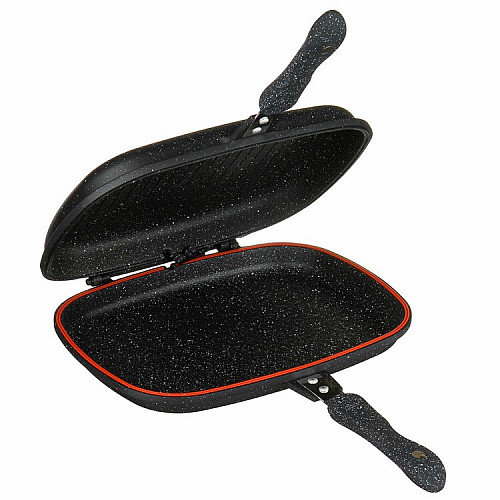 Сковорідка - гриль A-plus FP1502 двостороння 32 см Black (300078BL)