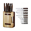 Кухонный набор Victorinox Rosewood Cutlery Block 12 предметов с деревянными ручками (5.1150.11)