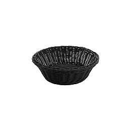 Хлебница Winco круглая 20.5 см Черная (10165)