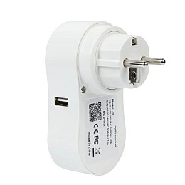 Розетка RIAS Socket Wi-Fi USB White (3sm_835226777)