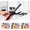 Ножиці 2 в 1 2Life Clever Cutter Чорний (n-568)