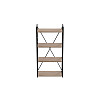 Этажерка Ferrum-decor Конект 120x60x28 см Дуб Сан-Марино (XK00200)