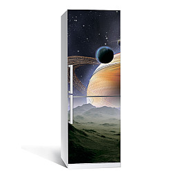 Наклейка на холодильник Zatarga Космос 04 650х2000 мм Синий (Z180086)
