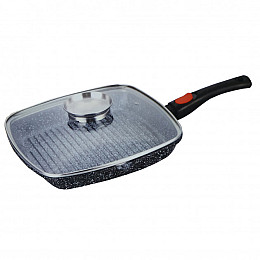 Сковорода гриль с крышкой Benson BN-310 28 см (500033)