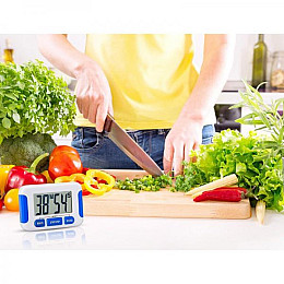 Таймер времени Generic ТК-332 цифровой электронный Белый (20053100269)