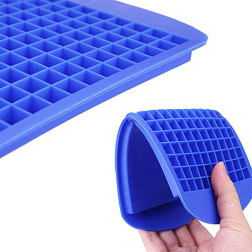 Силиконовая форма для льда CUMENSS B-1010 10*10 мм 160 ячеек Blue (3467-13118)