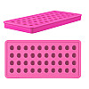 Силиконовая форма для льда CUMENSS B-1012 Pink 40 ячеек (3470-13124)