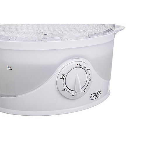 Пароварка электрическая Adler AD-633 9 л 800W White (112360)