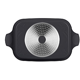 Гусятница с грилем RINGEL Zitrone 34x24x13.5 см 11 л Black (6412979)