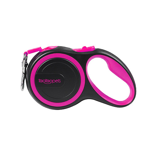 Повідець рулетка для собак Taotaopets 173320 Pink 3 m (5306-18192a)
