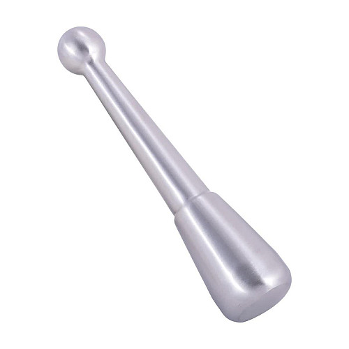 Ступа из нержавеющей стали со стальным пестиком Kamille KM 8840 12,5 х 8,5 х 8 см Хром
