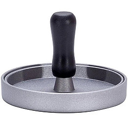 Ручний прес для котлет Kamille 12 см Сірий