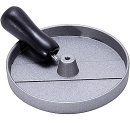 Ручний прес для котлет Kamille 12 см Сірий