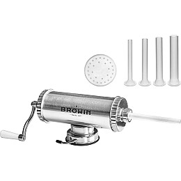 Шприц колбасний горизонтальний Browin з силіконовим поршнем на 1,5 кг