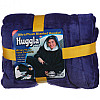 Плед-двостороння толстовка Huggle Hoodie 80х110 см Синій (2993-9107а)