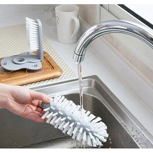 Щітка для миття склянок та пляшок Multi-Function Suction Cup Brush (11102900M)