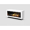 Напольный биокамин в квартире Gloss Fire Module-m9 Белый