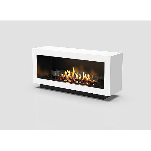 Напольный биокамин в квартире Gloss Fire Module-m9 Белый