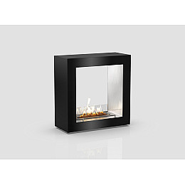 Напольный переносной камин, биокамин в квартиру Gloss Fire Brook-m1 Черный