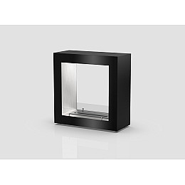 Напольный переносной камин, биокамин в квартиру Gloss Fire Brook-m1 Черный