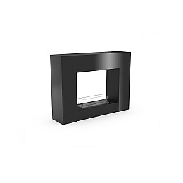 Камін підлоговий на біоетанолі Gloss Fire Edison-m1 Чорний