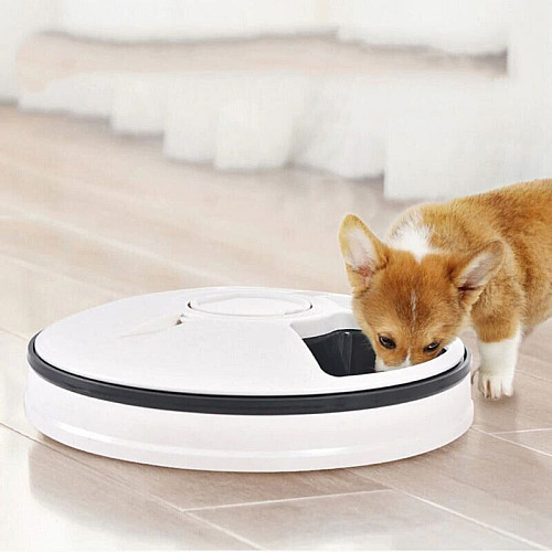Автоматическая кормушка для кошек и собак электронная Pet Feeder 30x7 см (100663)