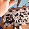 Дверний коврик Welcome to the dark side Бежевий (125055)
