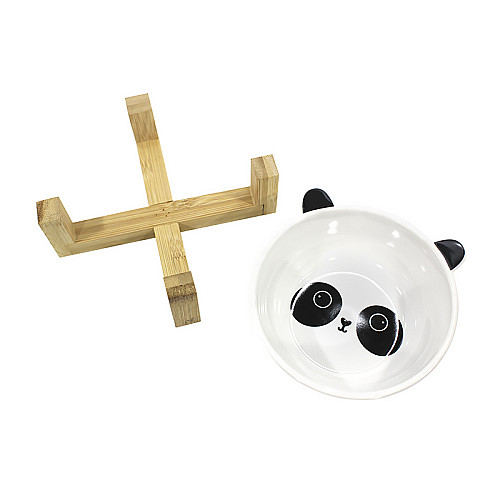 Миска для котов и собак керамическая Taotaopets 115505 Панда (5521-18118)