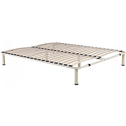 Ортопедичний нерозбірний Каркас Richman 140 x 200 см Посилена Основа + 6 ніжок Бежевий