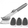 Щётка для мытья посуды SCleaner с дозатором (580М)