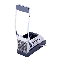 Машинка для нарезки картофеля фри со сменными насадками Kamille KM 6511 19,5 х 8,2 х 13,7 см Черный/хром