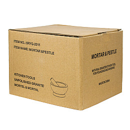 Ступка з маточкою Граніт 11х20 см Сірий (23444)