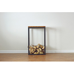 Дровница из металла GoodsMetall в стиле Лофт 800х500х300 ДК9