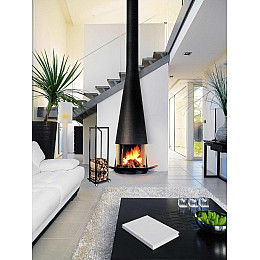 Дровница из металла GoodsMetall в стиле Лофт 1400х450х350 ДК12