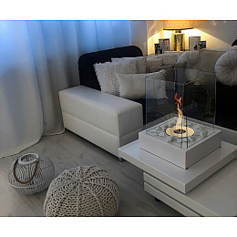 Біокамін BiokominkiGMT Sunset Garden 400х520х400 WHITE