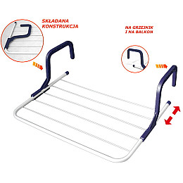 Сушарка для білизни на батарею Fold Clothes Shelf
