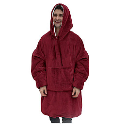 Толстовка плед з капюшоном Huggle Hoodie