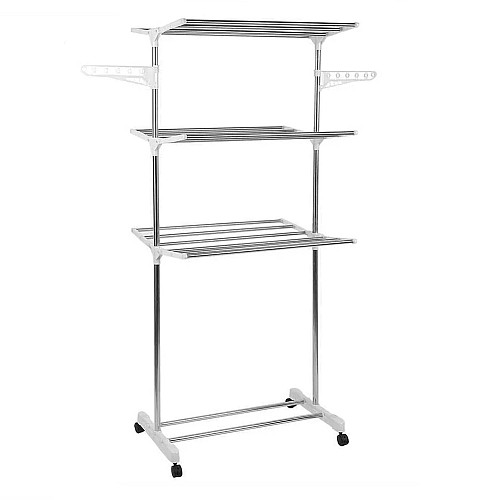 Складная сушилка для белья Garment Rack With Wheels