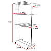 Складная сушилка для белья Garment Rack With Wheels