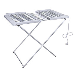 Cушки для білизни електрична Qtap Breeze (SIL) 57702 з контролером QTBRESIL57702