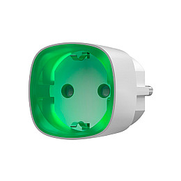 Радиоуправляемая умная розетка Ajax Socket white EU со счетчиком энергопотребления